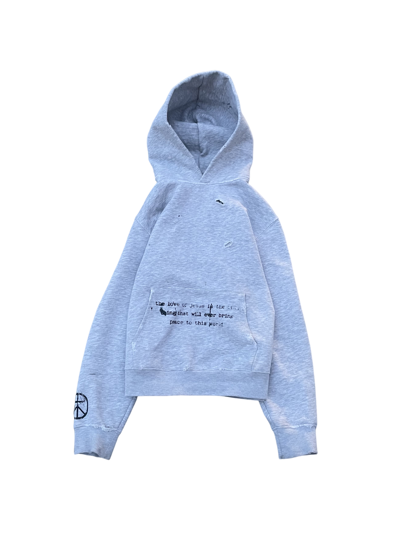 peace hoodie